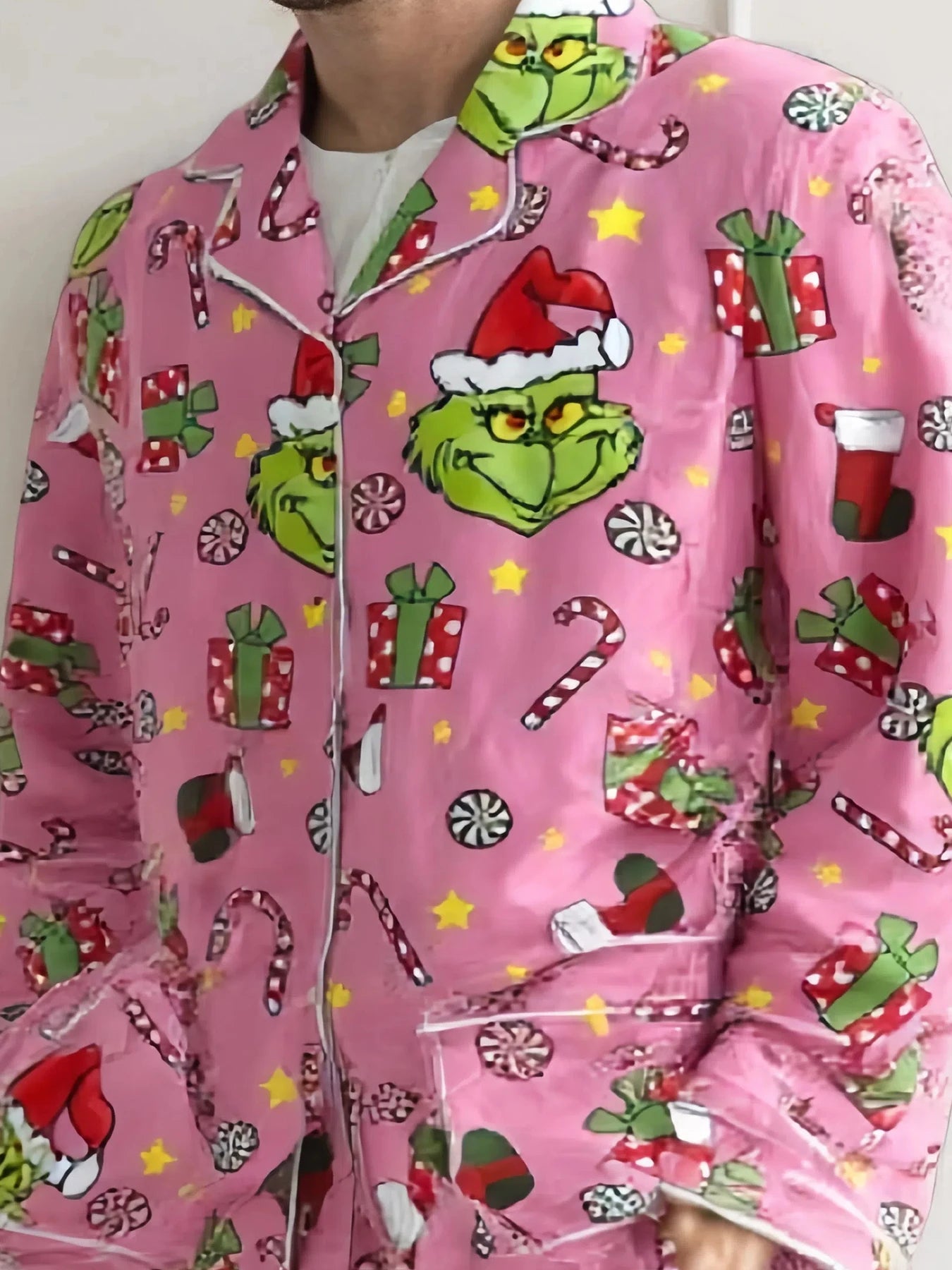 2025 Disney Inside Out 2 Pajamas Set 3D Print Cartoon Casual Men's Women's Long Sleeve Shirt Pajama Two Piece Home Wear Suit
