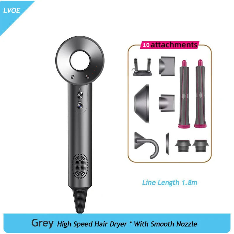 Negative Ion Fast Hair Dryer Professional High Speed Leafless Salon Home Constant Temperature Hair Care Hair Dryer