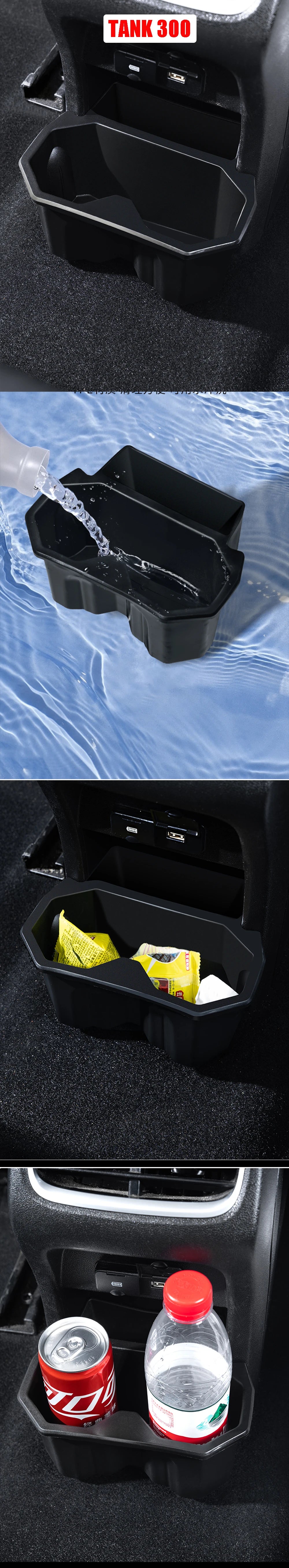 For Great Wall Tank 300 TANK 300 Integrated Air Outlet Cup Holder Storage Box Automotive Interior Accessories