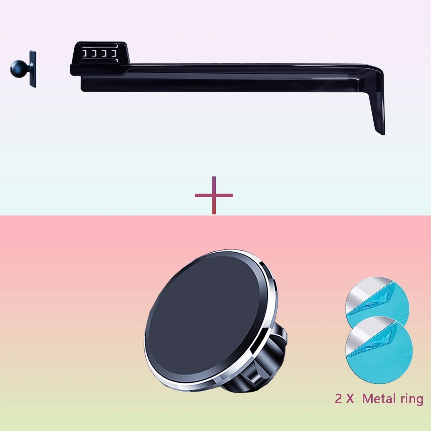 For KIA EV5 2024 2025 Car Phone Holder Screen Fixed Base Magnetic Car Mobile Phone Wireless Charging Stand Rotatable MagSafe