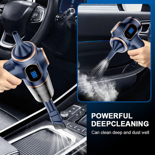 2In1 Motor Car Vacuum Cleaner Wireless Handheld Mini Vacuum Cleaner Strong Suction Cleaning Machine Robot Vacuum Cleaner