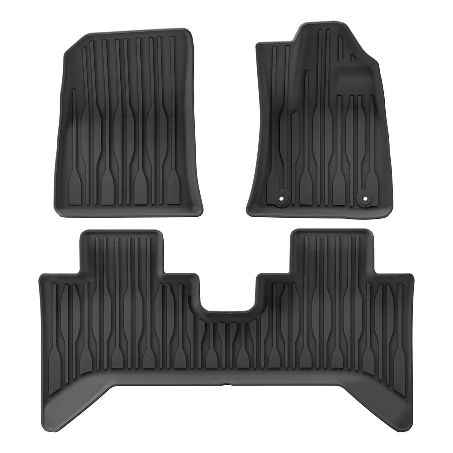 RHD for BYD Shark 6 2024 2025 Right Hand Drive Car Floor Mats Cargo Liner Trunk Pad TPE 3D Foot Mat Accessories BLACK