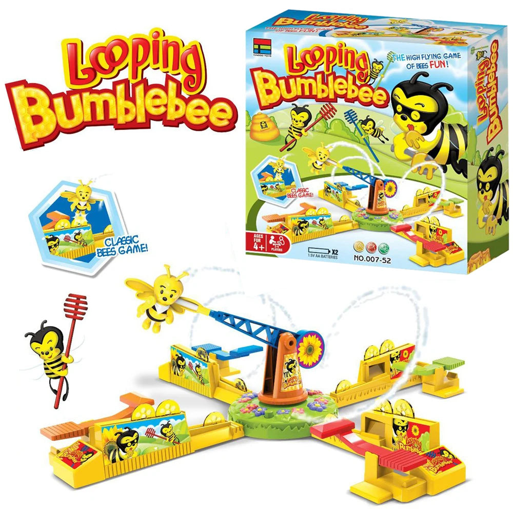 Looping Louie Spinning Plane Chicken Stealing Game Interaction Tabletop 2 3 4 Player Board Game Party Parent-child Funny Kid Toy