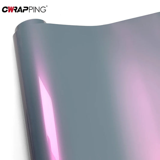 Pink Tuning Auto Accessories Chameleon Car Wrap Supplies Car Wrapping Vinyl for Motorcycle Color Flip Vinyl Vehicle Decoration