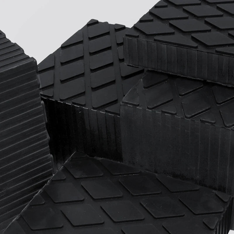 Car Lift Rubber Jack Pad Blocker Jack Pad Shock-Absorbing Support For Car Jacks Lifting Equipment Elastic Blocks Accessories
