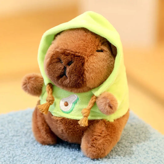 29styles Cartoon Capybara Plush Keychain Cute Stuffed Doll Toys Bag Pendant Hanging Decoration Kapila Doll Ornament Keyring Gift