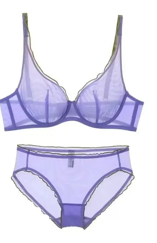 Full Coverage Minimiser Bra for Large Bust, Ultra Thin Seamless Wireless Lift & Support Anti Sag Set BANERDANNI S-2XL 32-40 ABC