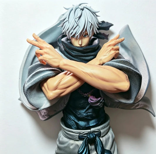 In Stock KO JJK Gojo Satoru Statue Premium Resin Figure Three Head Sculpts Two Upper Body Parts Anime Collection Gift