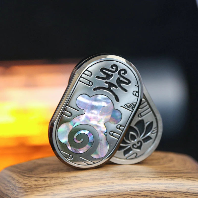 ZSTB Wu Kong Mechanic Fidget Slider Autism Metal EDC Fidget Toys Office Desk Toys Anxiety Stress Relief Toys Adult Gift