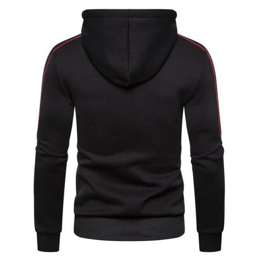Autumn Winter Male Daily Casual Warm Fashion Hoodies CCCP Printed Men's Zipper Coats High Quality Hooded Long Sleeve Jacket
