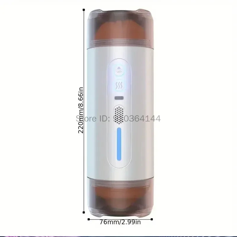 Automatic Male Masturbator Blowjob Cup Pocket Pussy Intelligent Voice Vagina Oral Penetration Sex Machine Adult Sex Toys For Men