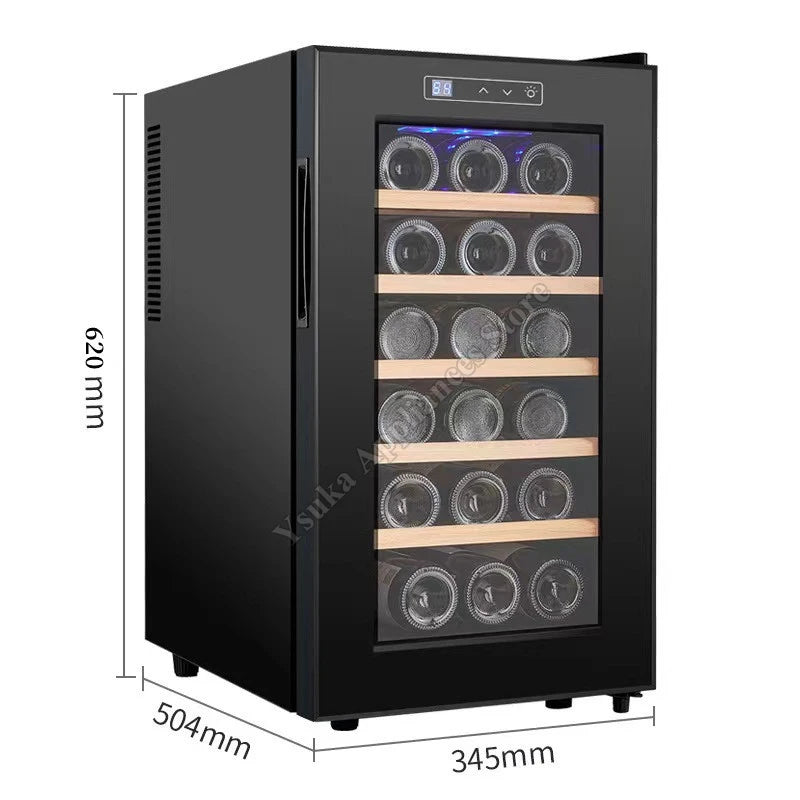 18 Sticks Of Wine Cooler Thermostat Refrigerator Electronic Refrigeration Air-Cooled Small Household Wine Cooler