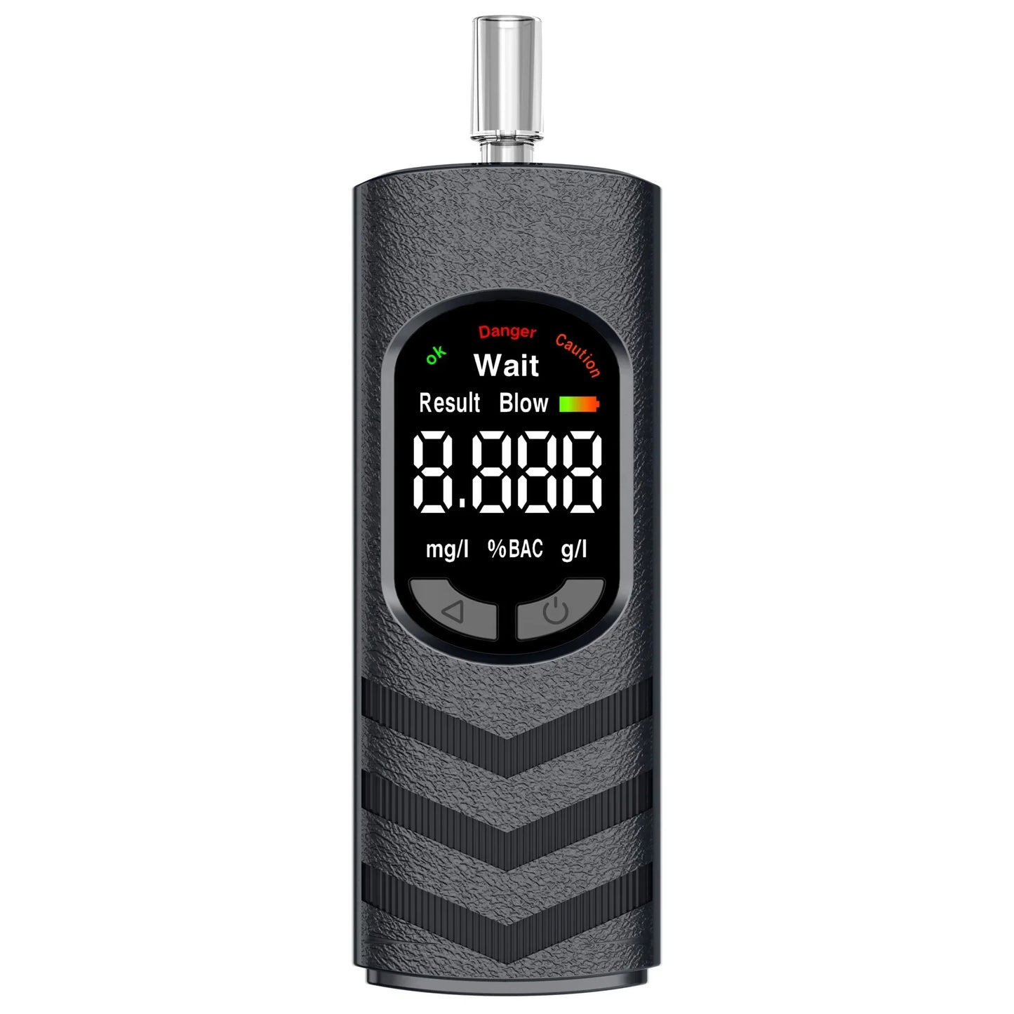Portable Breath Alcohol Tester Professional Breathalyzers High-Accuracy Alcohol Test Tools with LCD Digital Analyzer Device