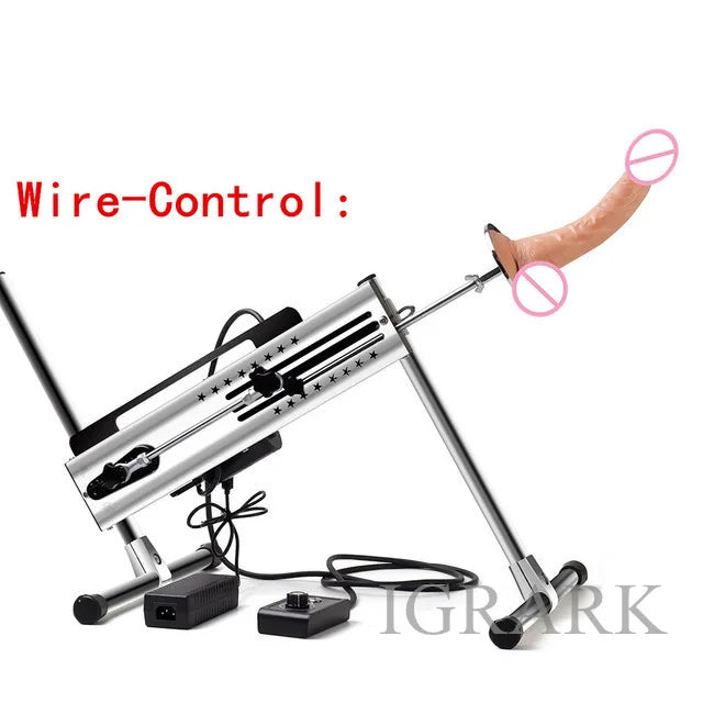 Double Head Large Sex Machine Automatic Vibrators Sex Furniture Erotic Love Chair BDSM Bondage Gear Bed Sex Toys for Women Men