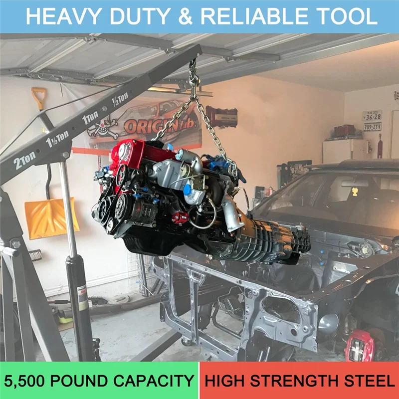 7100 Engine Lifting Bracket Set For Use With Load Levelers And Sling Engine Support Bar