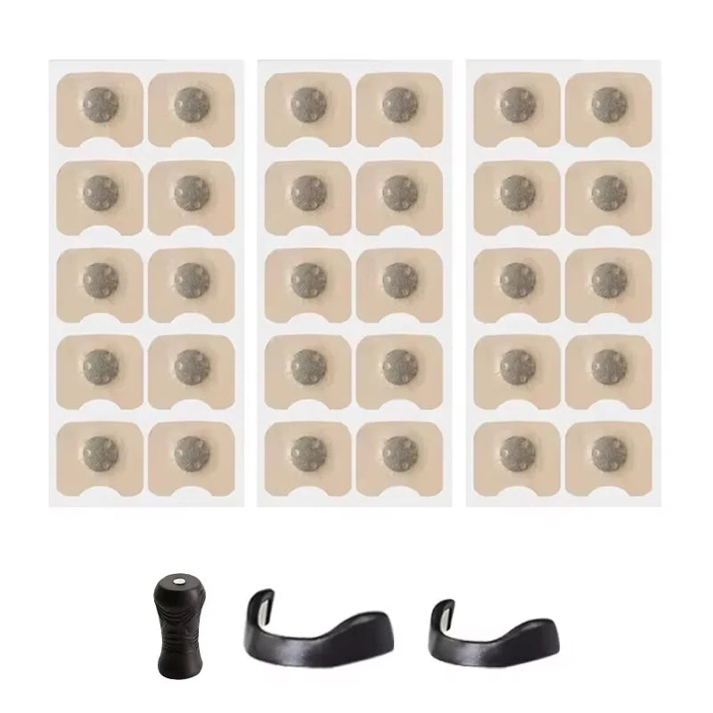 10/30/60/90/150Pcs Nose Breath Patch Magnetic Suction Iron Nasal Strips Increase Air Improve Sleep Quality Reduce Snoring Tools