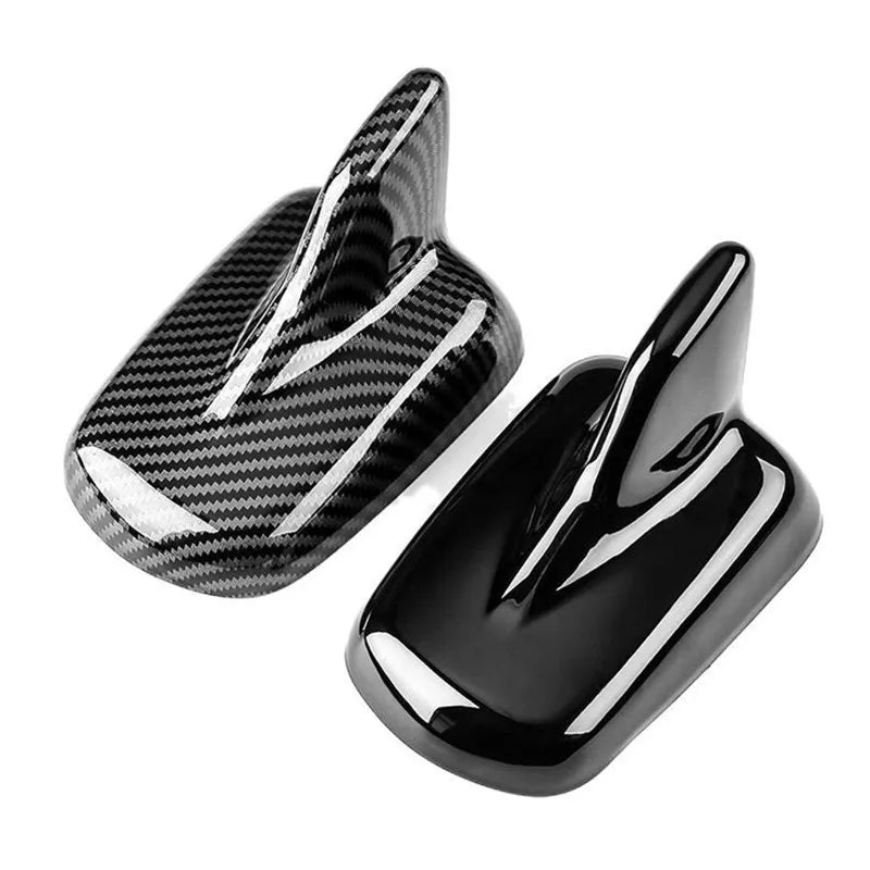 Carbon Fiber Car Antenna Roof Decoration Shark Fin Signal Antenna for Audi A3 A4L A5 A6L Q3 Q5 Q7 Q5L 2017-2022 Car Accessories