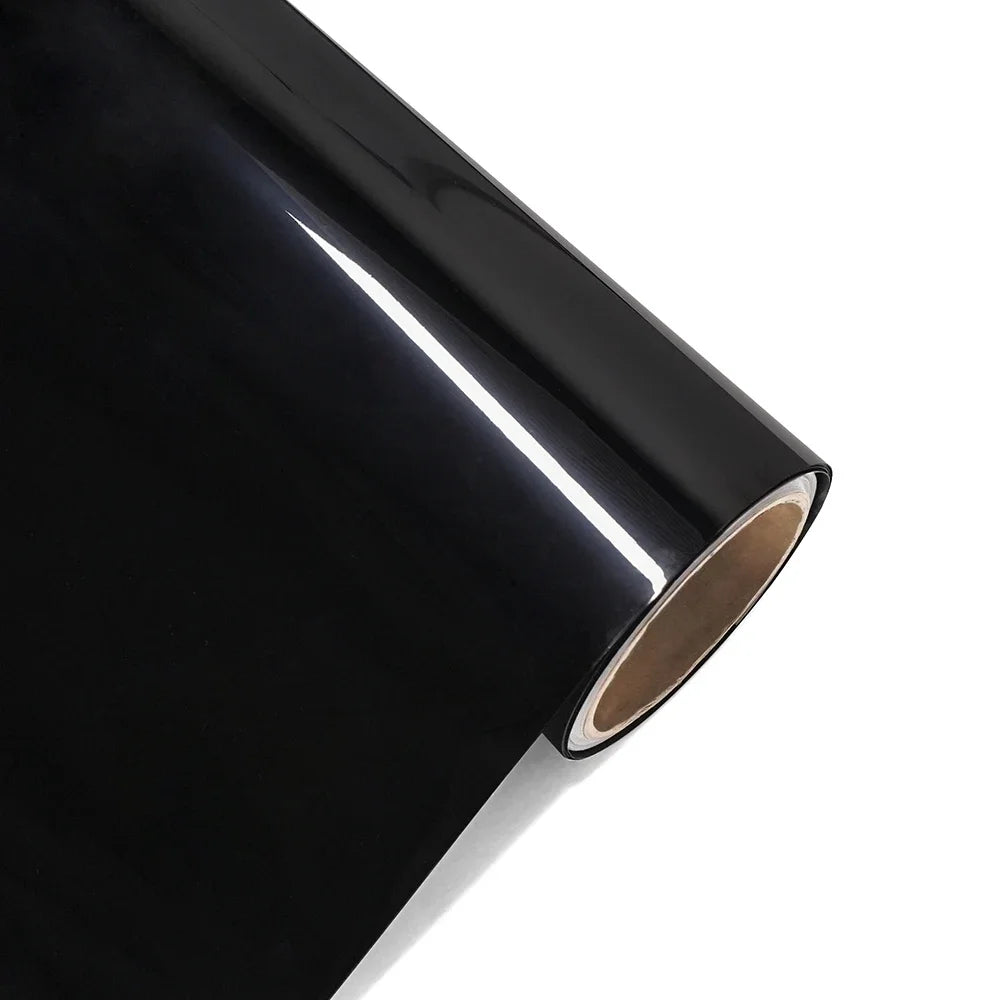 Glossy Black Car Roof Wrap Vinyl 1.35M x 2M/3M Bubble-Free Self Adhesive Car Top Film for Skylight Style Protection Styling