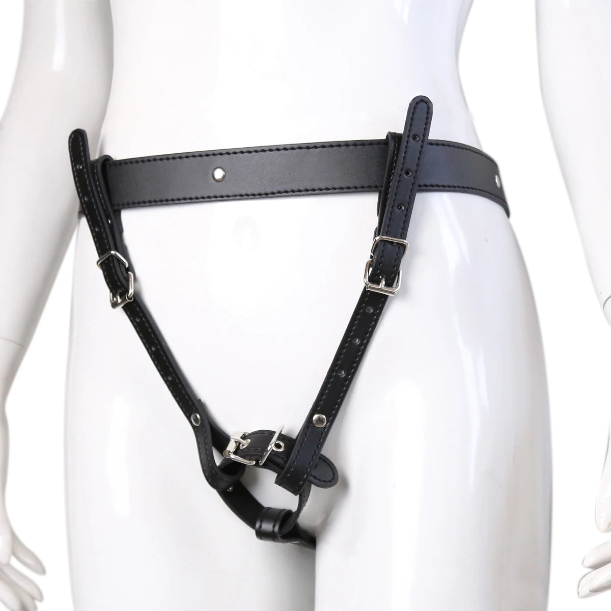 Women Bdsm Bondage Restraints Harness Erotic Sex Toy Forced Orgasm Belt Female Chastity Belt Wear Fixing Trap Strapon Underwear