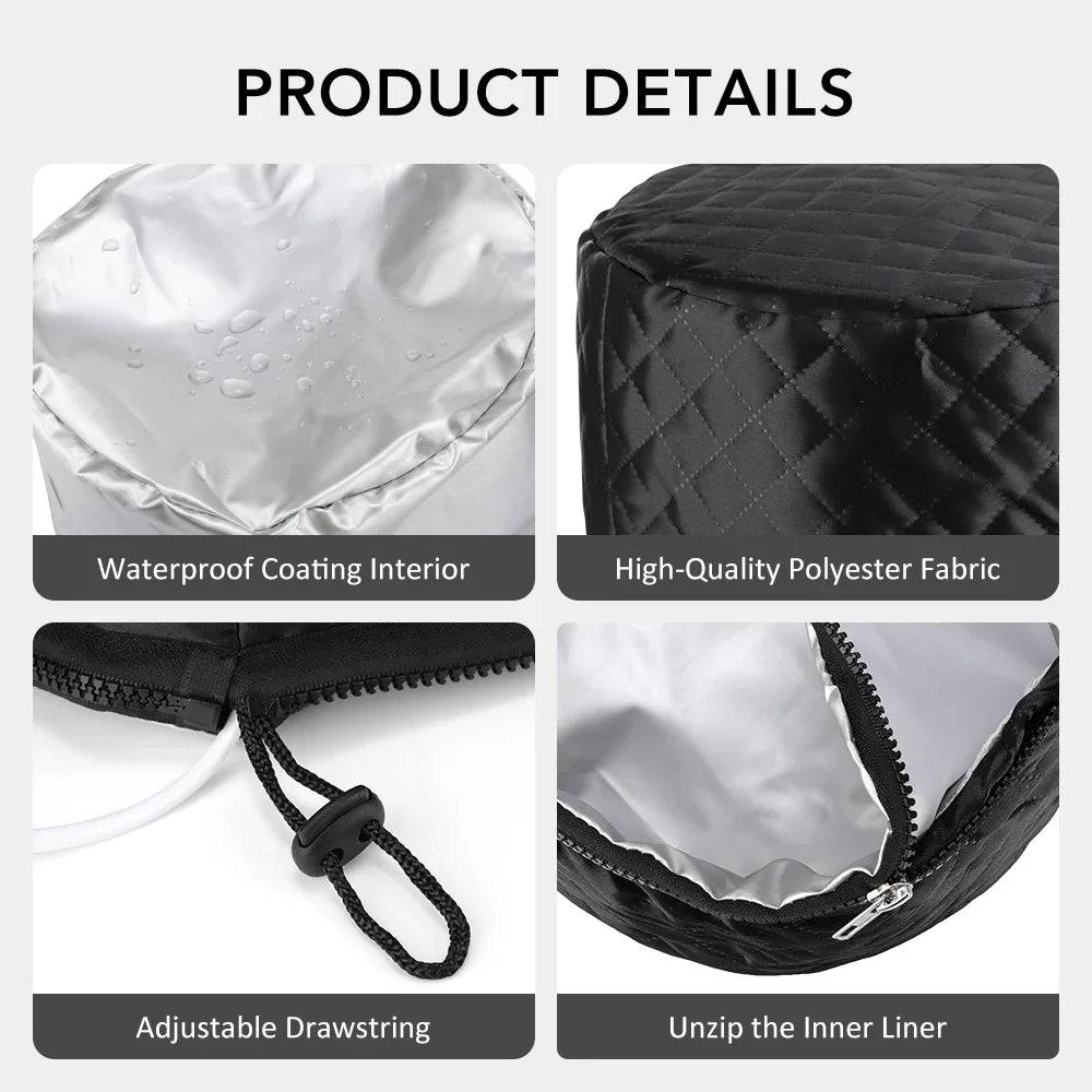 10 Levels Electric Hair Heating Cap Waterproof 3 Timer Hair Steamer Cap Thermal Treatment Hat SPA Nourishing Hair Styling Care
