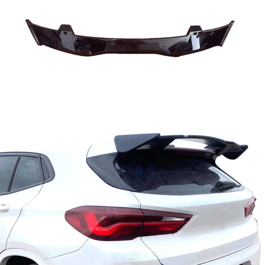 Universal Car Tail Wing Tow Door Car Modification Carbon Fibre Top Wing Trunk Horizontal Spoiler Plate Decorative Fixed Wing