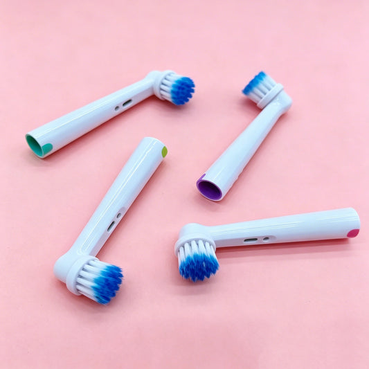 EB17U-PRO Wholesale 4/8/16pcs Set/lot Electric Toothbrush Head For Oral B PRO 6000 500 Sensitive Replacement Brush Heads D18
