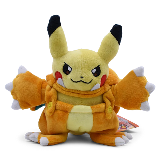 Cos Eevee Pikachu Cosplay Plush Toys Pikachu Peluche Lucario Stuffed Animal Doll Collectible Gift Cartoon Plushies Cute 20CM