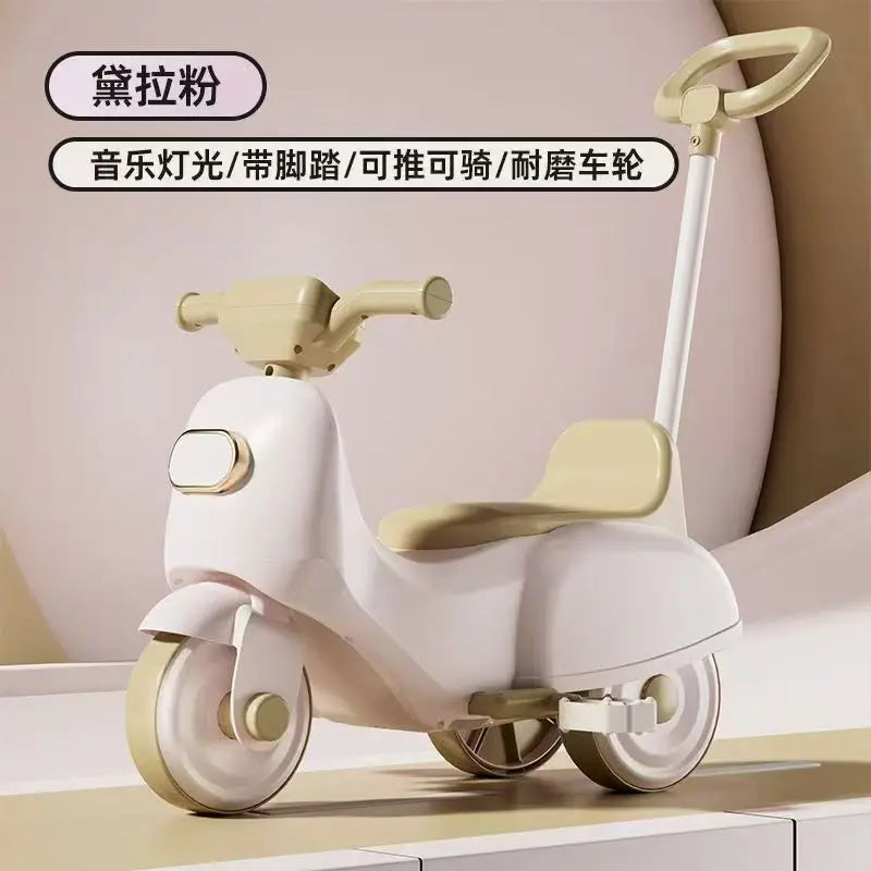 Multifunctional Children's Tricycle for 1-3 Years Old Kids, Pedal Gliding Balance Bike, Baby Push Car with Seat, Kids Scooter To