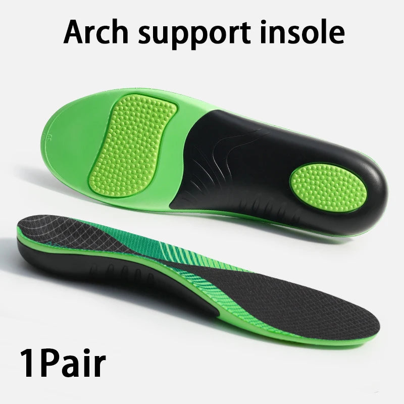 New flat foot orthotic insole Comfortable sports insoles Shock-absorbing Shoe Sole Arch support orthotic insoles 1Pair