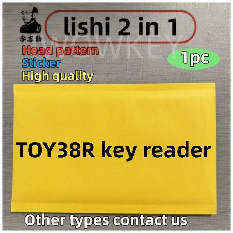 Lishi 2 in 1 Tool TOY2 TOY2014 TOY2018 TOY38R TOY40 TOY43 TOY43AT TOY43R TOY47 TOY48 TOY51 for TOY types