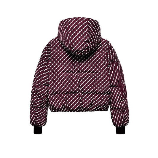 JNLEAOG Autumn New Women's Fashion Snowboarding Series Technical down Cotton Jacket And Flared Pants Set Warm Long Sleeve