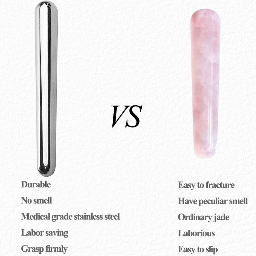 1pcs Han Yan Natural Terahertz THz Energy Stone Point Acupoint Massage Stick Acupressure Point Massage Powerful Energy Instant