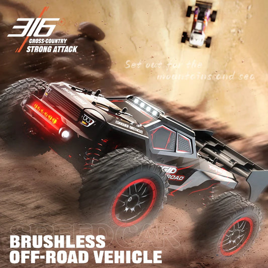 ZLL SG316PRO/SG316MAX 4WD Off-Road Monster Remote Control Truck Children Toy 2.4G Brushless Drift Remote Control High Speed Car