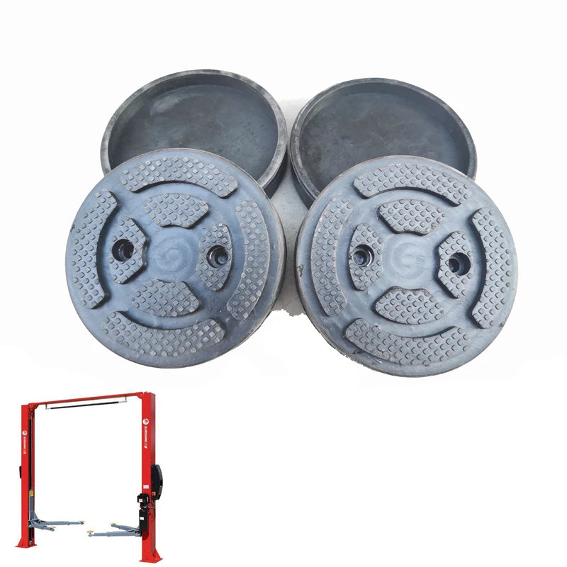 4Pcs/lot general large round 120mm rubber arm pad lifting pad suitable for automatic lifting truck automatic truck crane