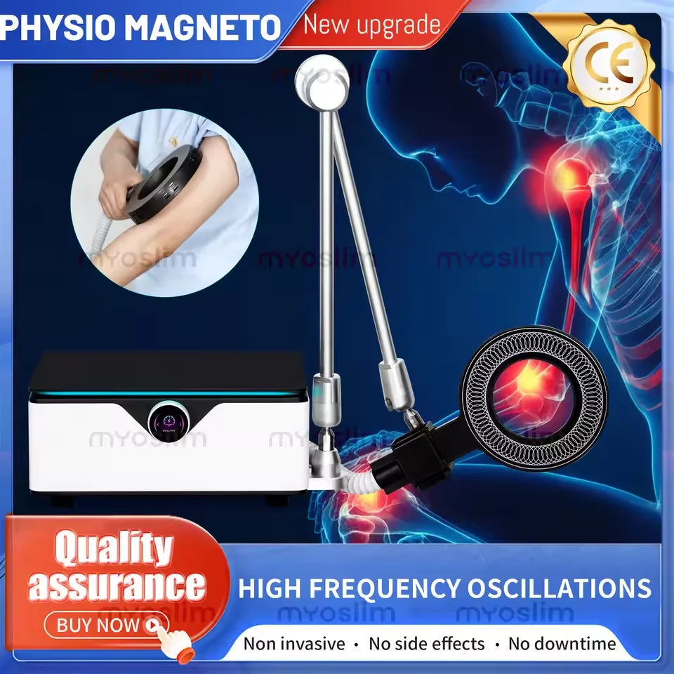 Muscle Relax Physio Magneto Extracorporeal SEhockwave Therapy Machine Pain Relief Magnetotherapy Machine Salon