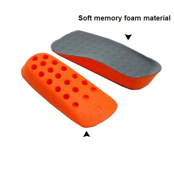Soft PU Foam Heel Insert Invisible Half Insole Shoe Padding for Standing Arch Support and Foot Care
