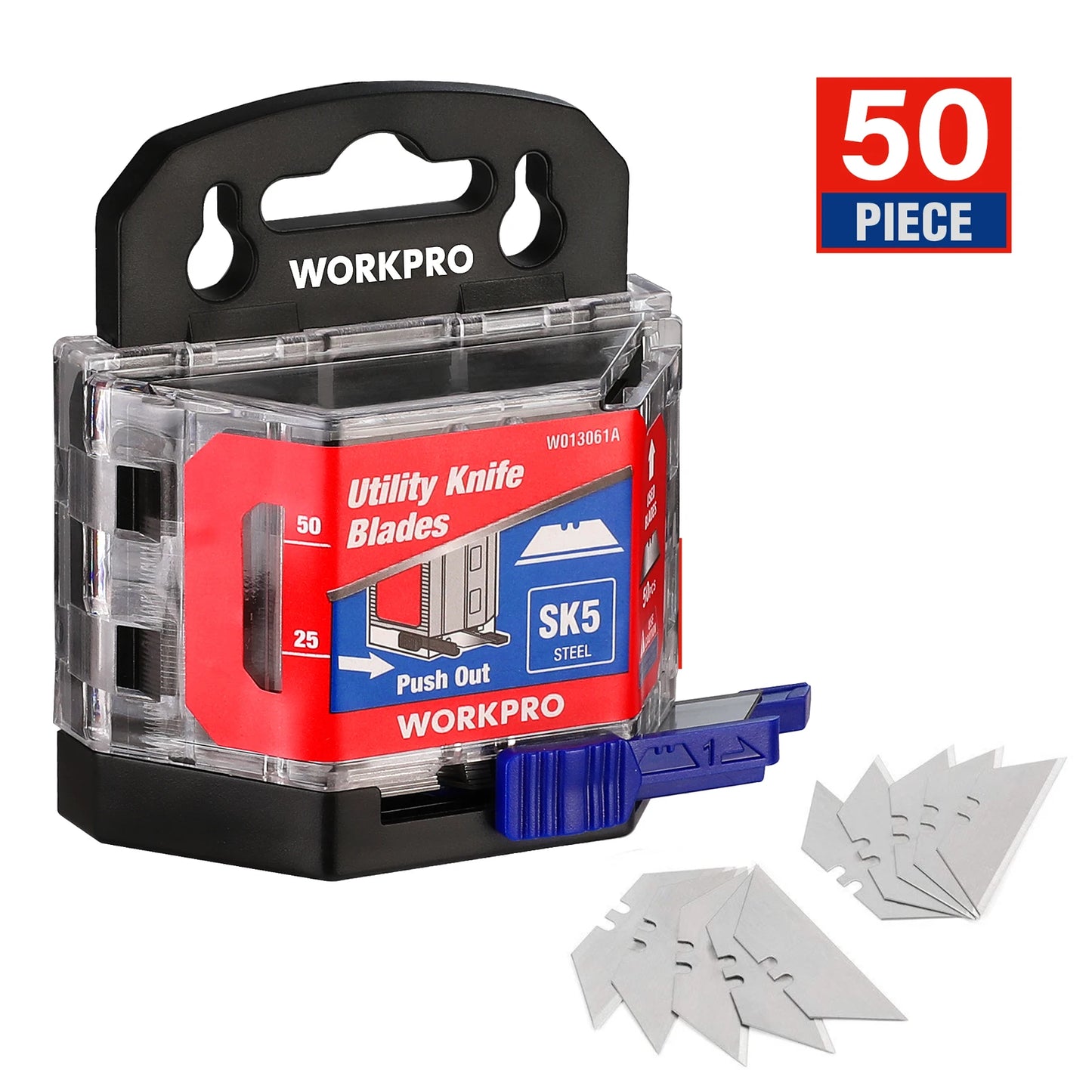WORKPRO Multifunction Folding Knife Portable Pocket Knife Electrician Utility Knife With 10PC Blades Paper Cutter DIY Hand Tools
