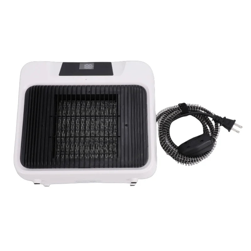 Desktop Wall Mount Pet Heater 120V US Plug Safe Small Warmer For Cat Dog Home Office Winter Warm Air Fan