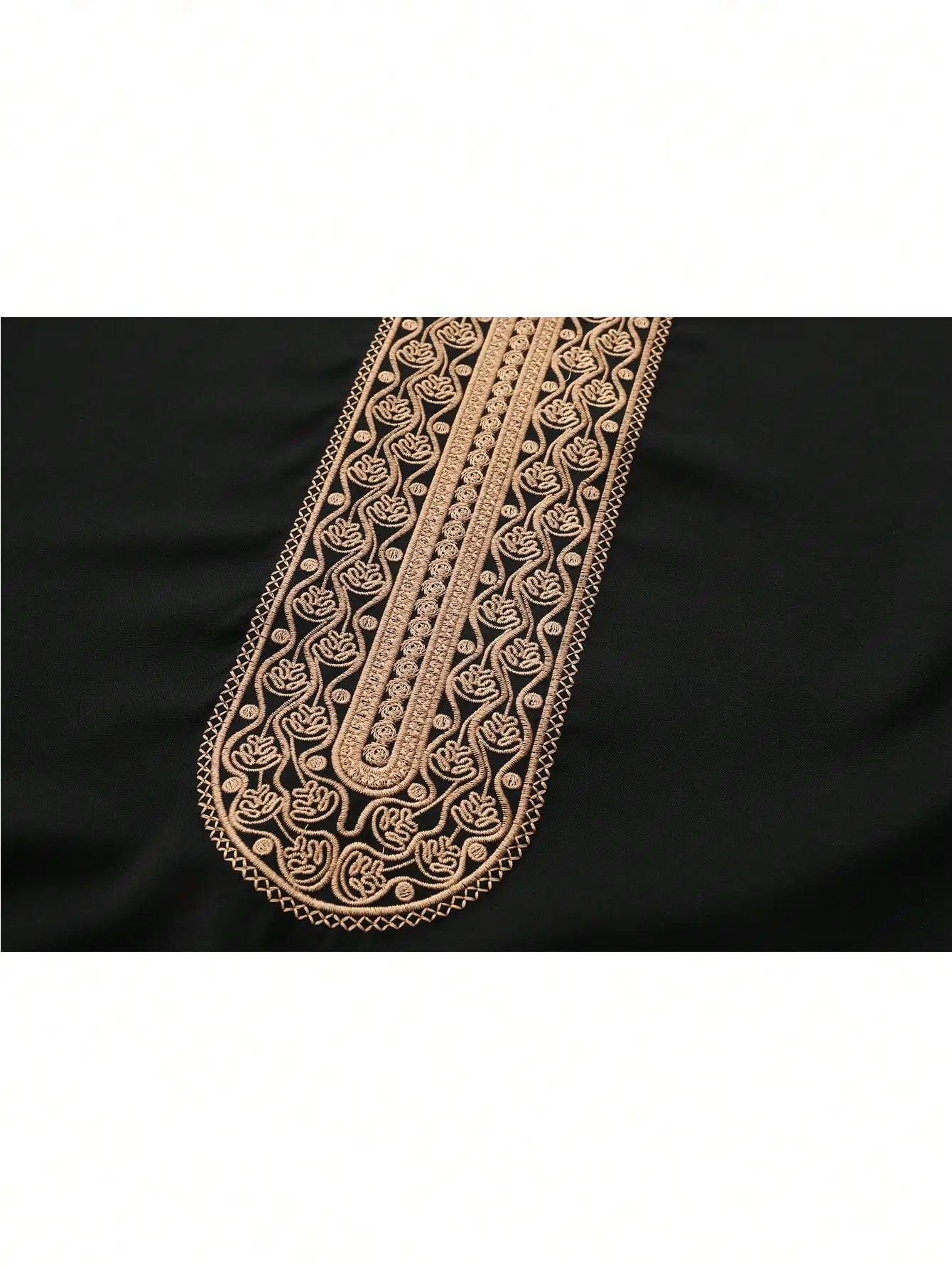 Traditional Moroccan style, Muslim men's robe,retro luxury embroidered robe, casual loose fit Eid al Fitr traditional men's robe