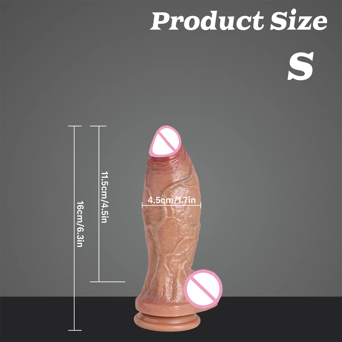 oversized mega realistic dildo big ass vaginal dilation masturbation wand thick penis male and female sex toys for super gamers