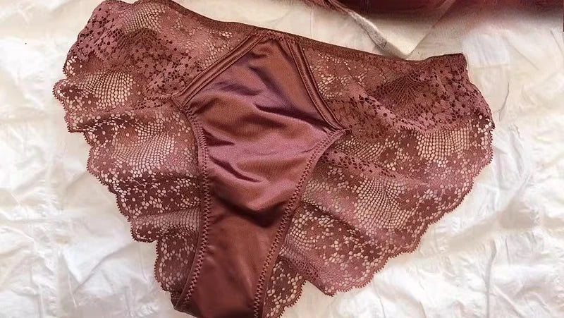 Hot Sale French Style Lace Satin Lingerie Set For Women, Sexy Push Up Thin Comfortable Breathable Daily Wear Intimates Bra Set