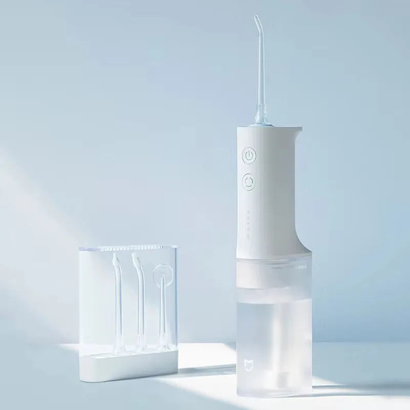 Mijia MEO701/MEO705 Portable Oral Irrigator Dental Teeth Whitening Flosser Tooth Cleaner Waterpulse Water Thread Teeth