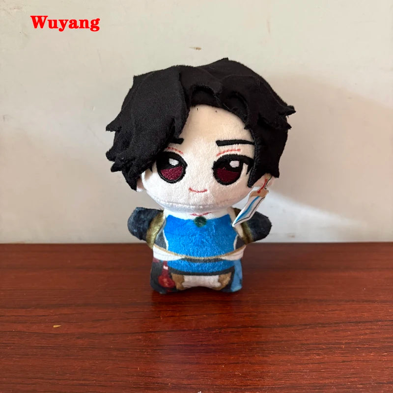 Hot New Lovely Cartoon Anime Game Overwatch Hero Character Kiriko and Wuyang Plush Toys Keychain Bag Pendant Decor Plushie Doll