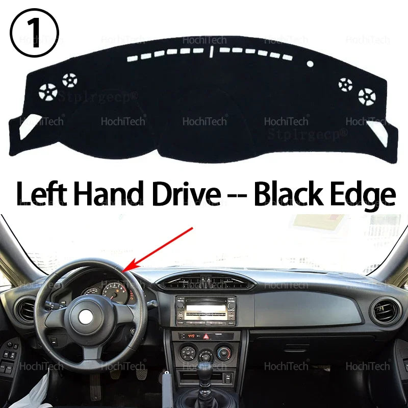 Dashboard Cover for Toyota 86 GT86 ZN6 Scion FRS Subaru BRZ 2012-20 Anti-Slip Pad Sunshade Cushion Sunshield Nonslip Accessories