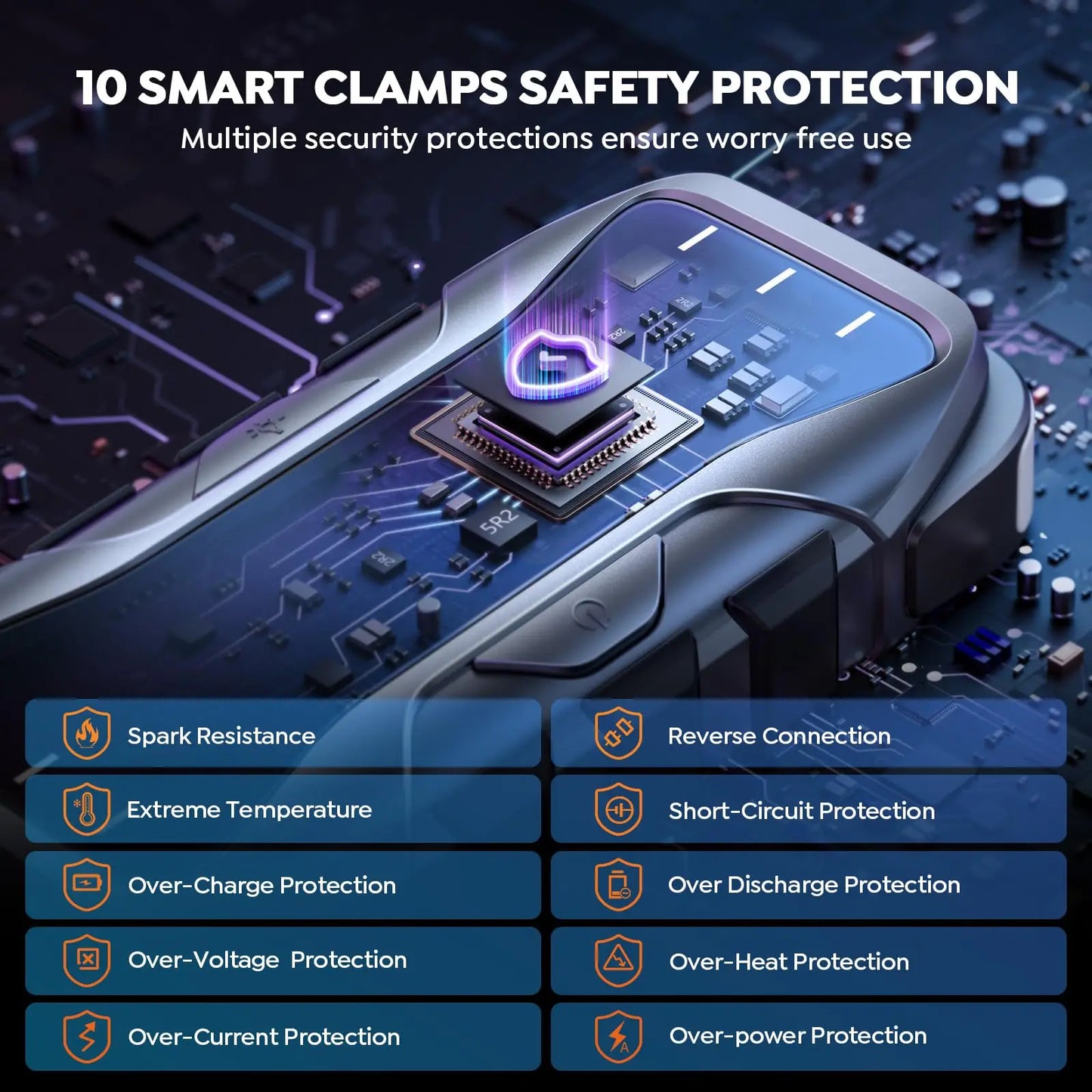 UTRAI 27000mAh Car Jump Starter Power Bank 6000A Car Booster Auto Emergency Starting Device Jump Start for Petrol Diesel