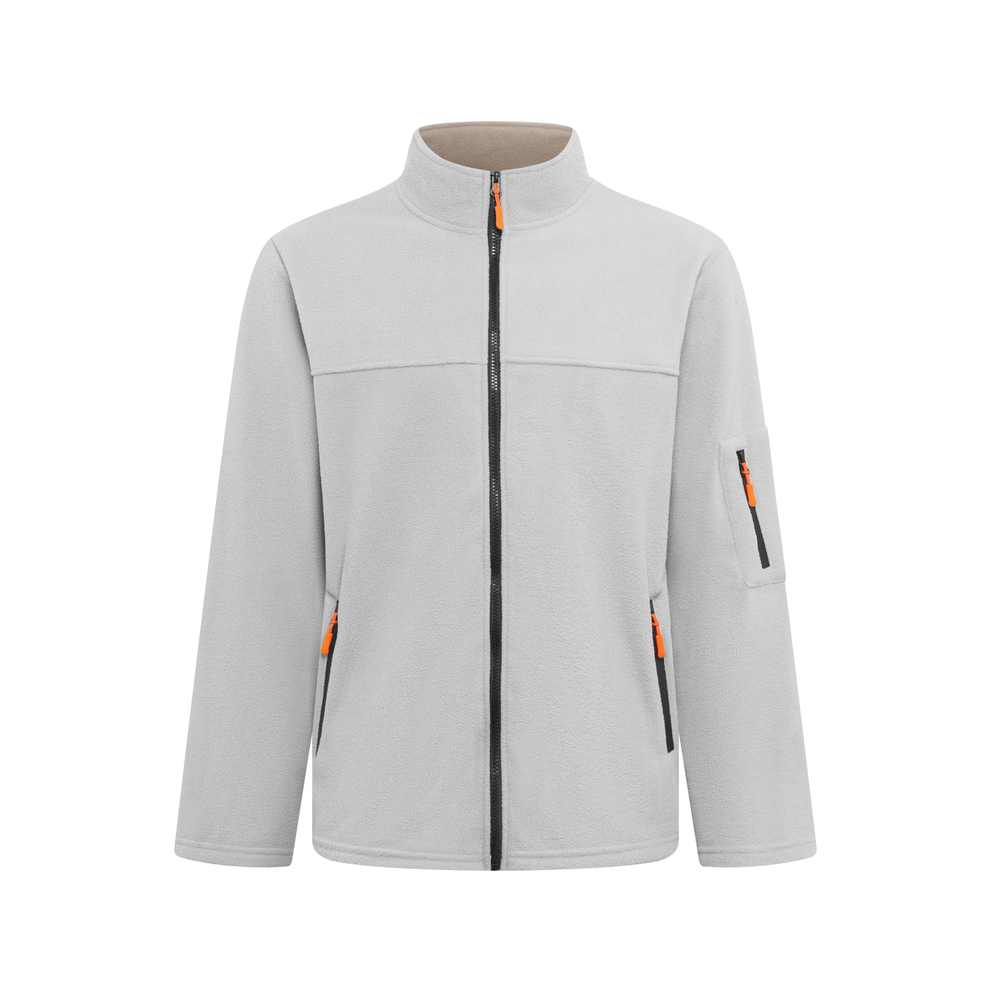  2026 autumn and winter men's new outdoor warm jacket casual sports trend fashionable and versatile solid color jacket