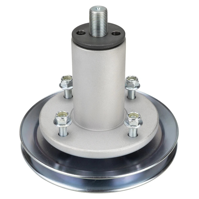 Deck Spindle Fit for Gra-vely Ari-ens 51537300 51530700 ZTX ZT XL Ikon XD 60 Edge 42 Lawn Mower, Spindle with Pulley Assembly