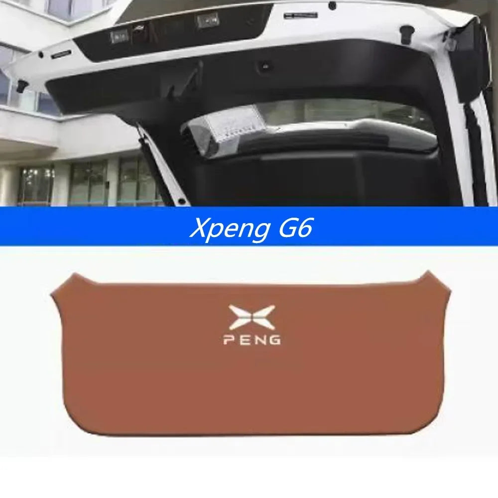 For Xpeng G6 Trunk Protection Pad Interior Modification Tailgate Door Panel Anti Kick Tailbox Collision Pad Accessories