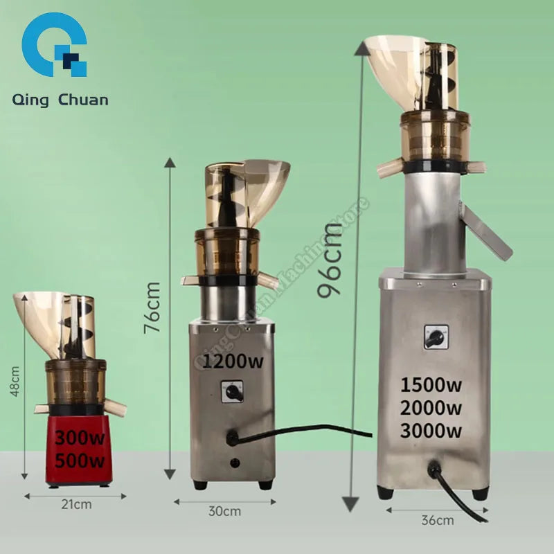 Juice Extractor Commercial Juicer Juice Residue Separation Large-Diameter Fully Automatic Juicer