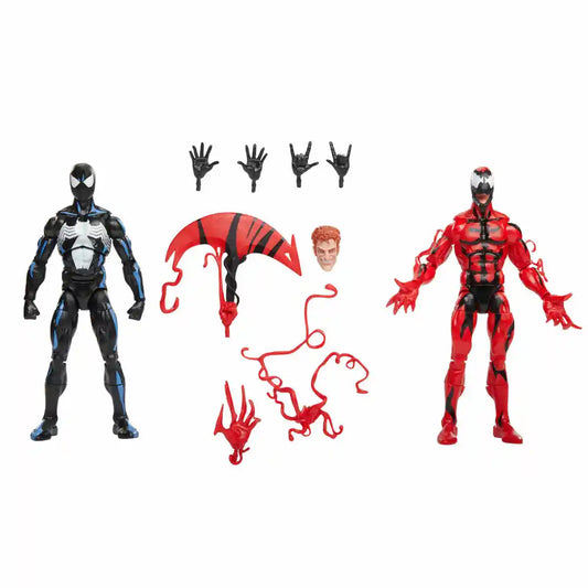 Marveles Studios Legends Spider Man Vs Carnage Action Figure Model Toys Deadpool Avengers Venom Collection Doll Kids Toy Gift